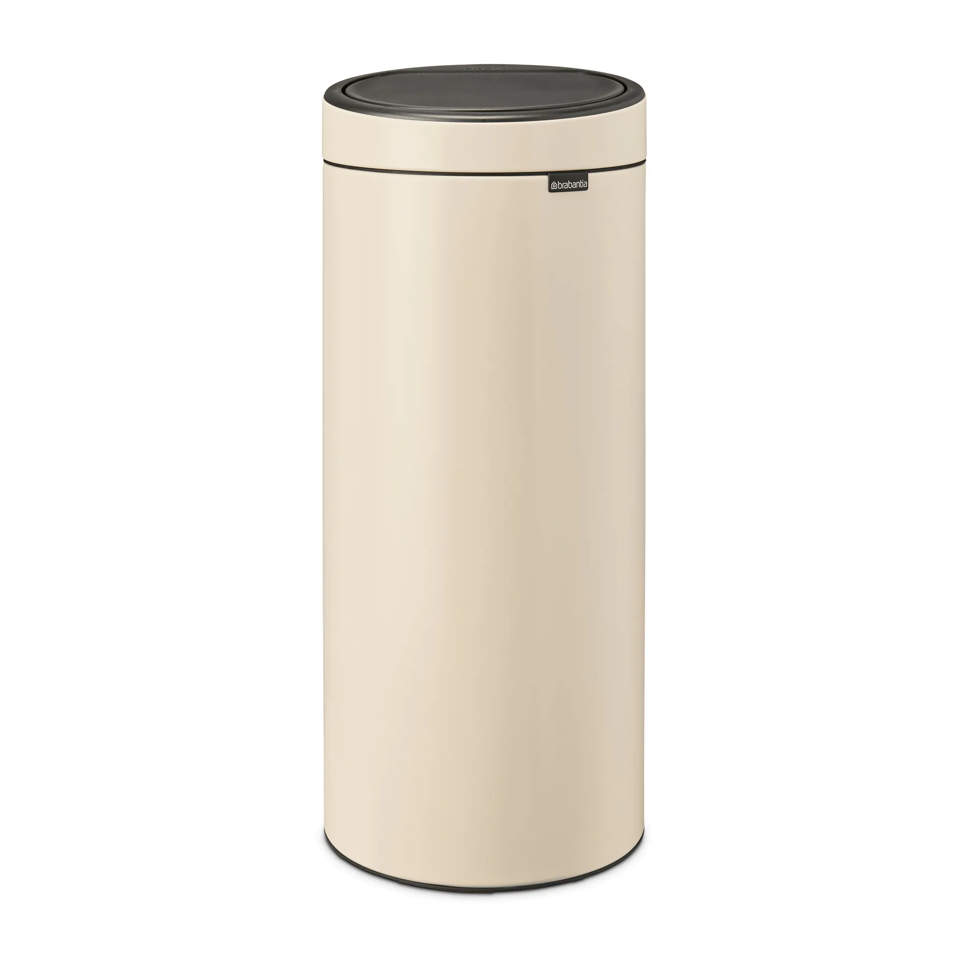 Cubo de basura Touch Bin, 30 L, Soft beige Brabantia