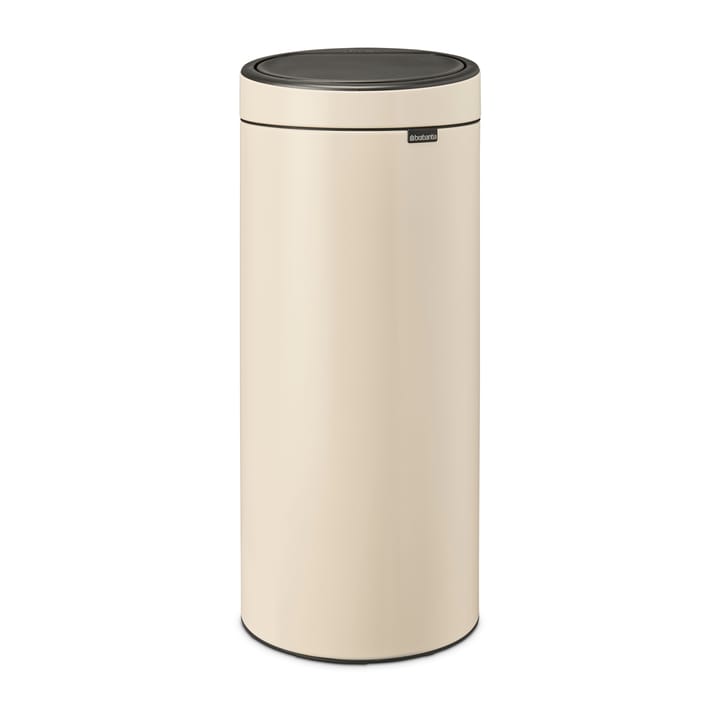 Cubo de basura Touch Bin, 30 L - Soft beige - Brabantia