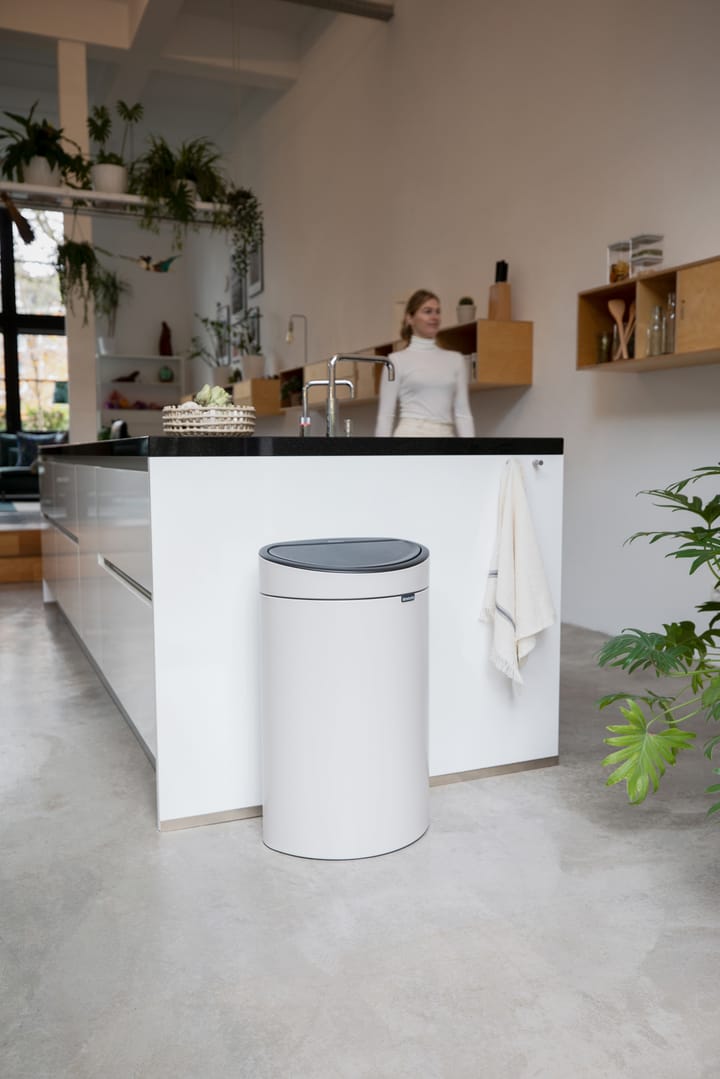 Cubo de basura Touch Bin 40 L - Soft Beige - Brabantia