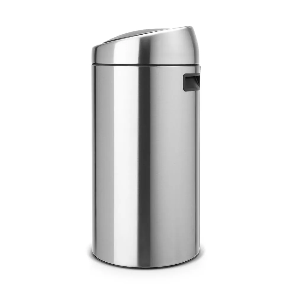 Cubo de basura Touch Bin 45L, acero mate (plata) Brabantia