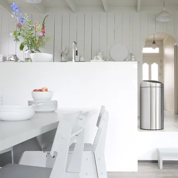 Cubo de basura Touch Bin 45L - acero mate (plata) - Brabantia