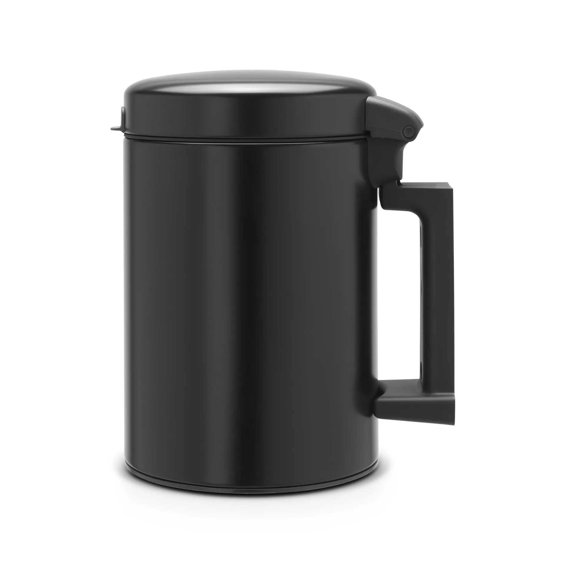 Cubo de pared New Icon 3L, negro mate Brabantia