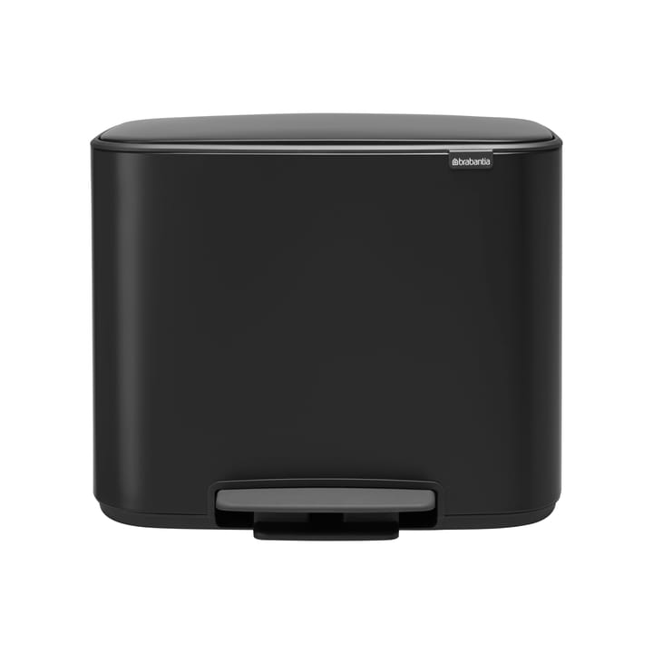 Cubo de pedal Bo 11+23 l - negro mate - Brabantia