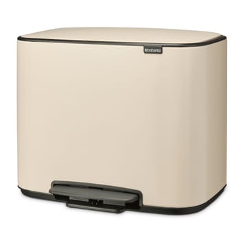 Cubo de pedal Bo 11+23 l - Soft beige - Brabantia