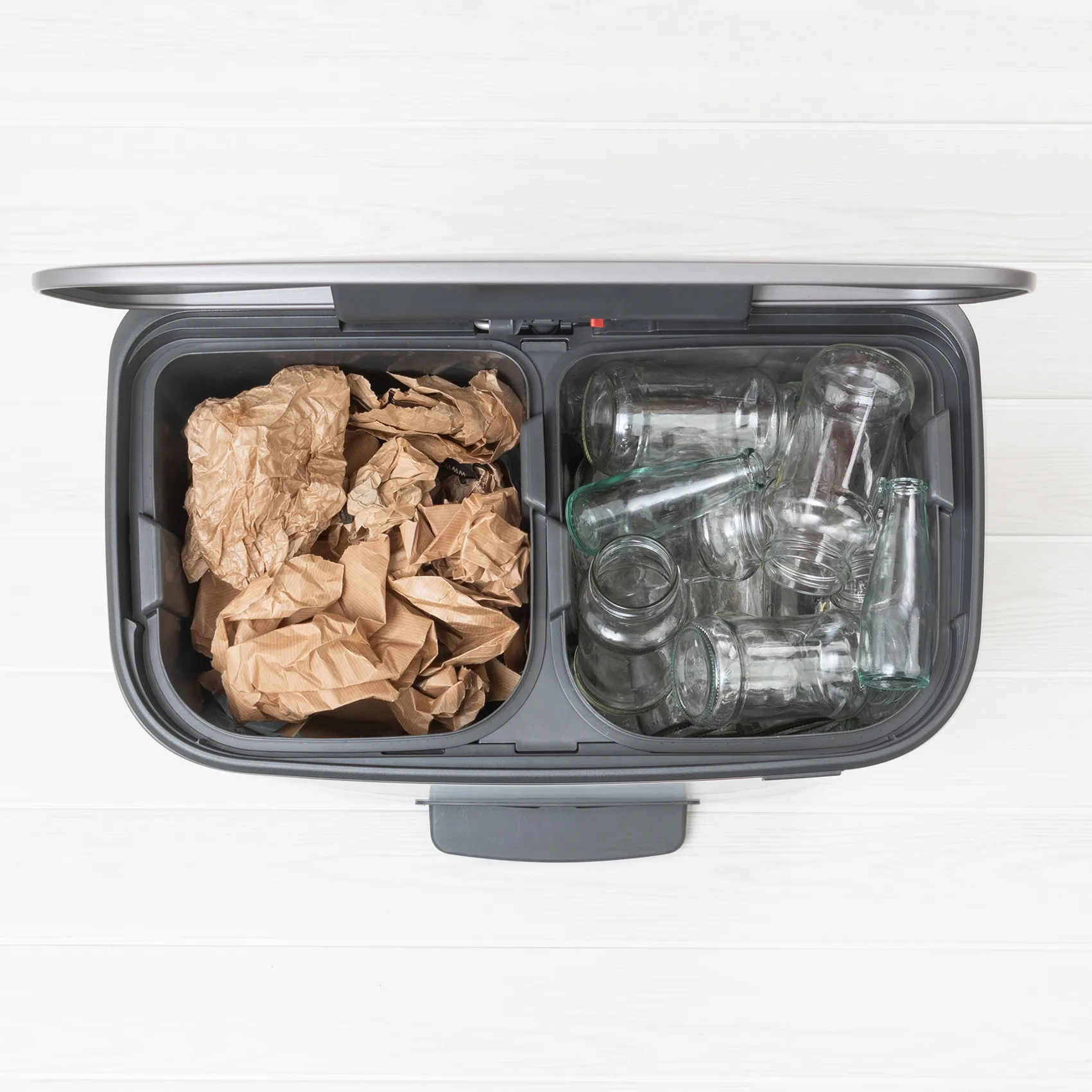 Cubo de pedal Bo 2x30 L, Platinum Brabantia