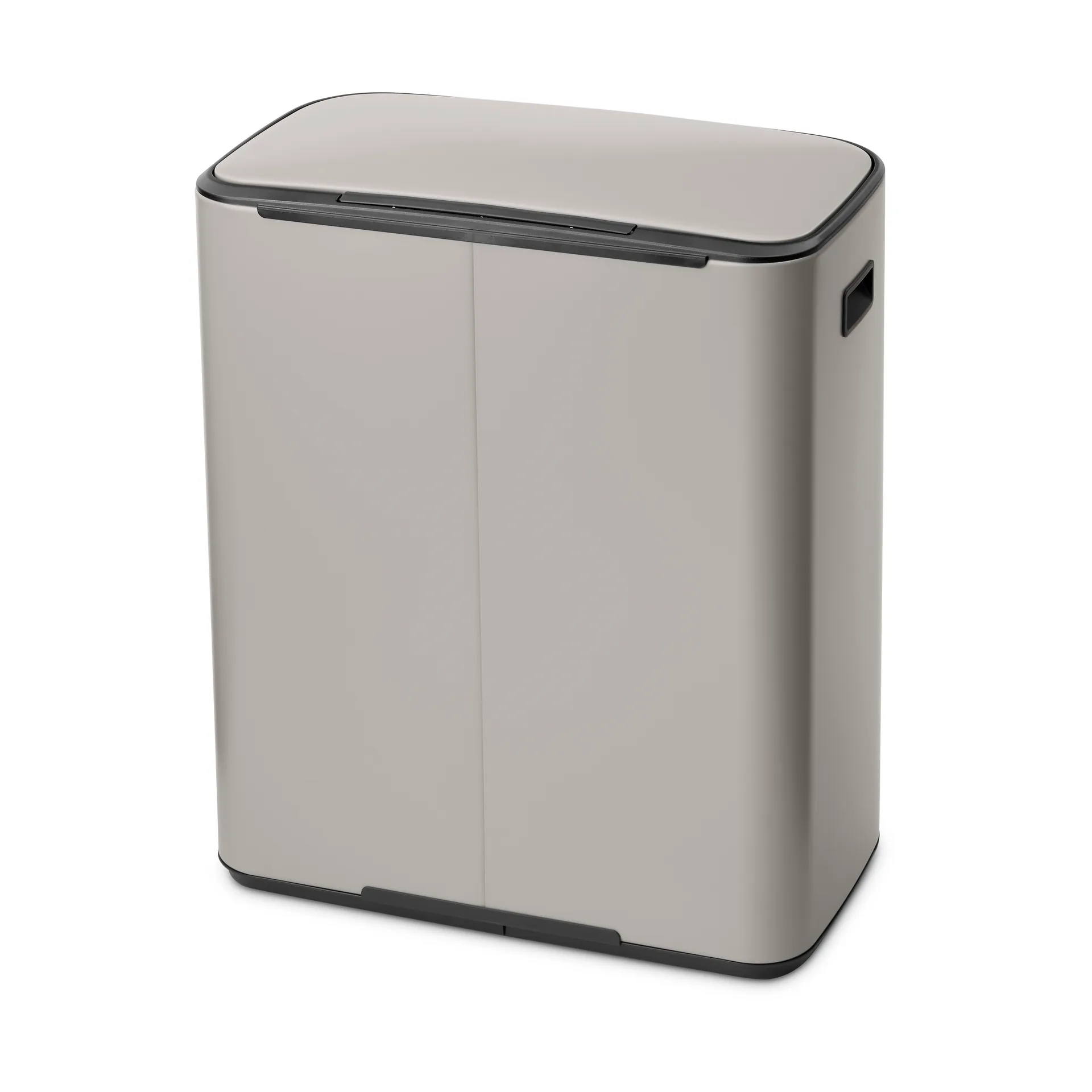 Cubo de pedal Bo 2x30 L, Soft grey Brabantia