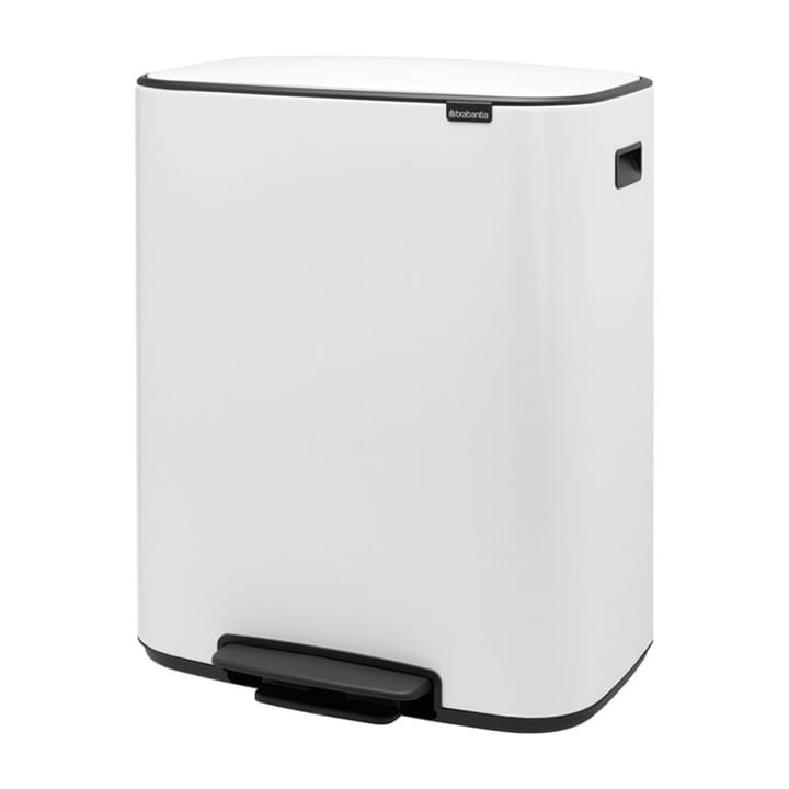 Cubo de pedal Bo 2x30 L, White Brabantia