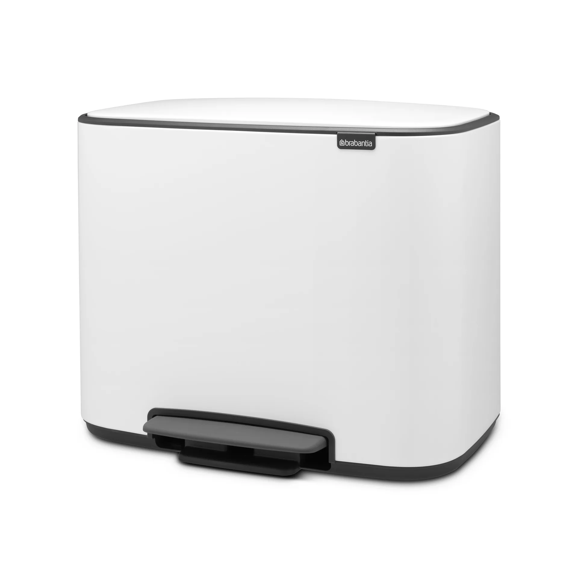 Cubo de pedal Bo 36L, blanco Brabantia