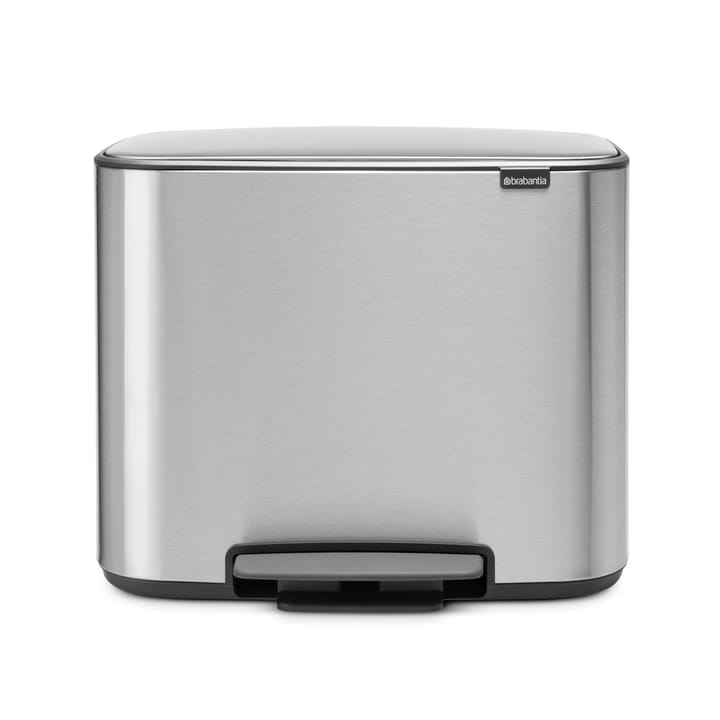 Cubo de pedal Bo 36L - mineral steel FFP - Brabantia