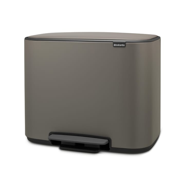 Cubo de pedal Bo 36L, platino Brabantia