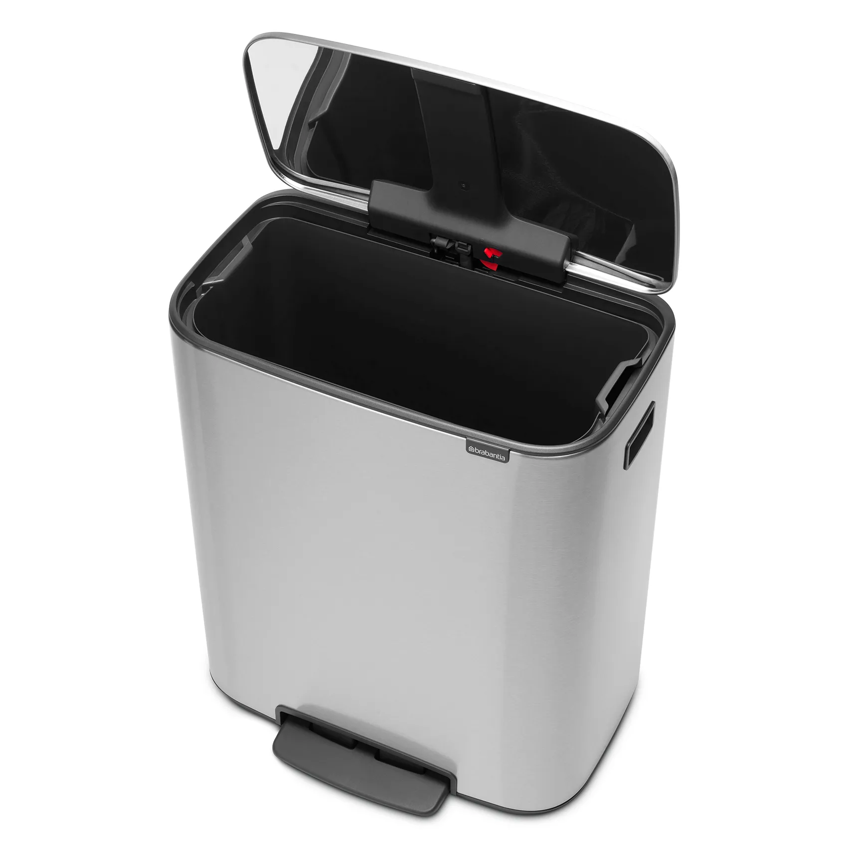 Cubo de pedal Bo 60 L, acero mate Brabantia