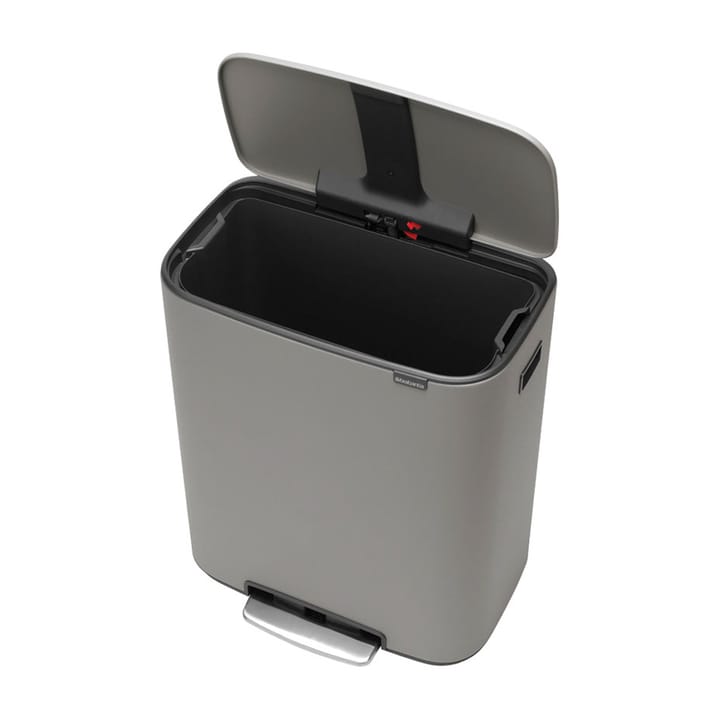 Cubo de pedal Bo 60 L, Mineral concrete grey Brabantia