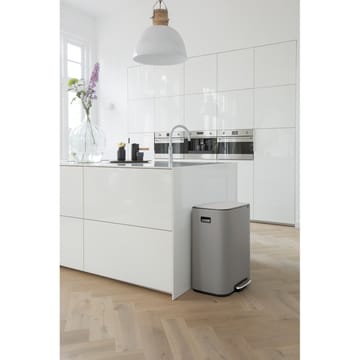 Cubo de pedal Bo 60 L - Mineral concrete grey - Brabantia