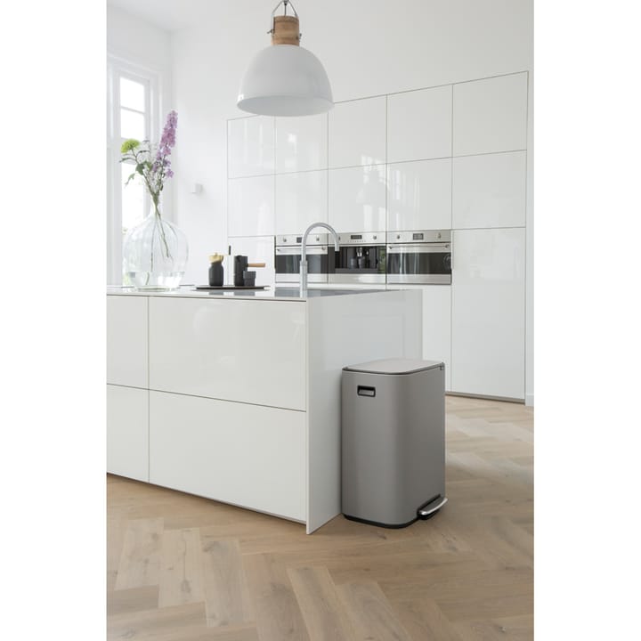 Cubo de pedal Bo 60 L, Mineral concrete grey Brabantia