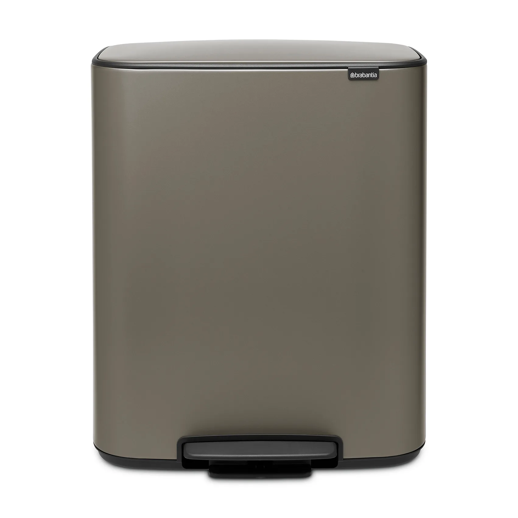 Cubo de pedal Bo 60 L, Platinum Brabantia