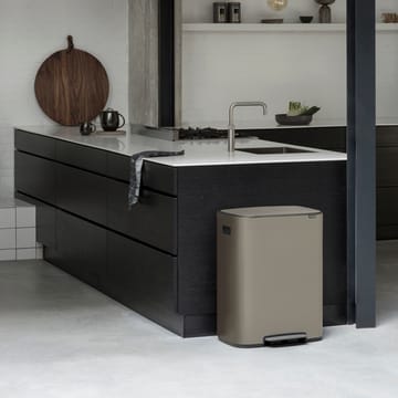 Cubo de pedal Bo 60 L - Platinum - Brabantia