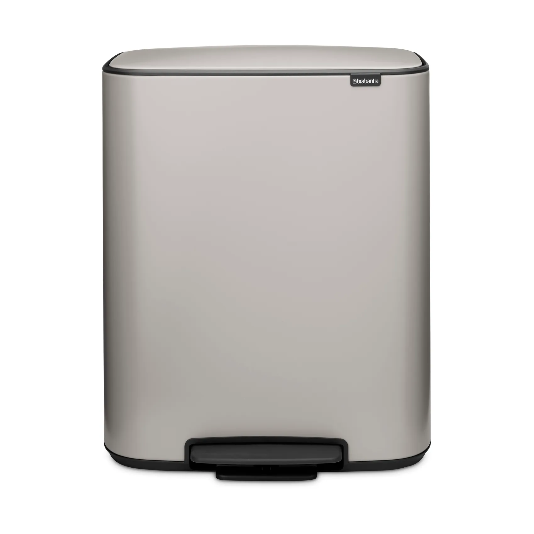 Cubo de pedal Bo 60 L, Soft grey Brabantia