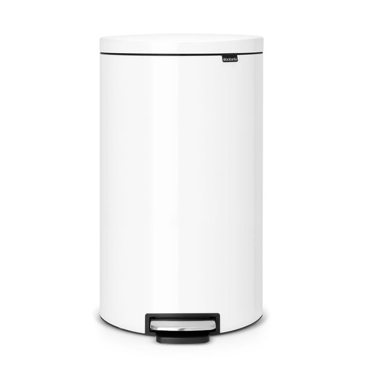 Cubo de pedal FlatBack+ 30L, blanco Brabantia