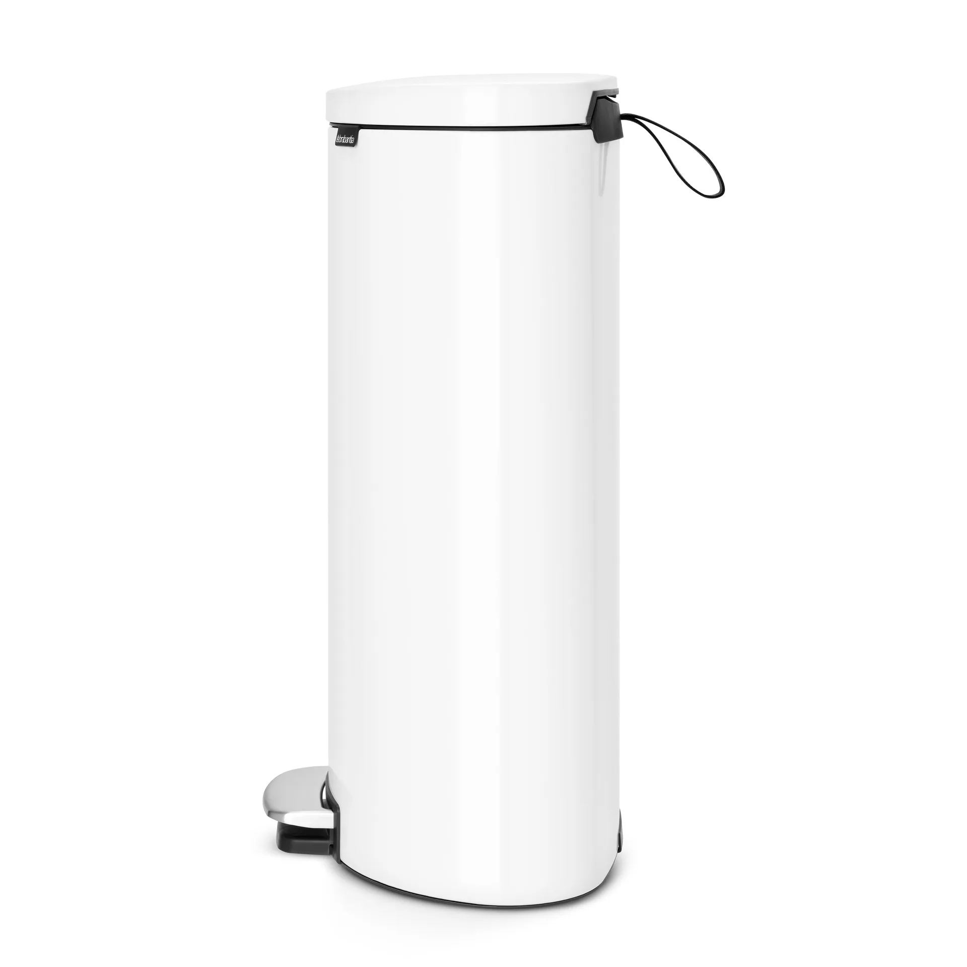 Cubo de pedal FlatBack+ 30L, blanco Brabantia
