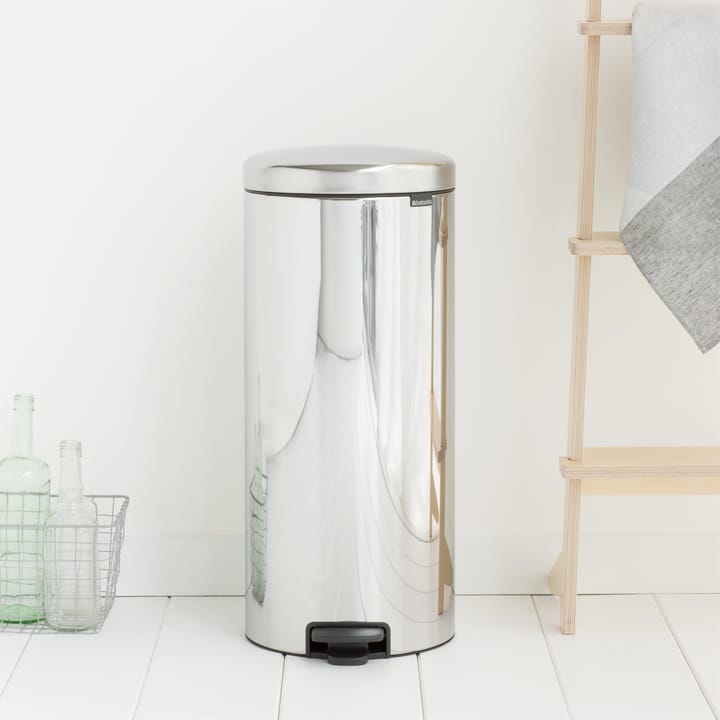 Cubo de pedal new Icon 30L, acero mate Brabantia