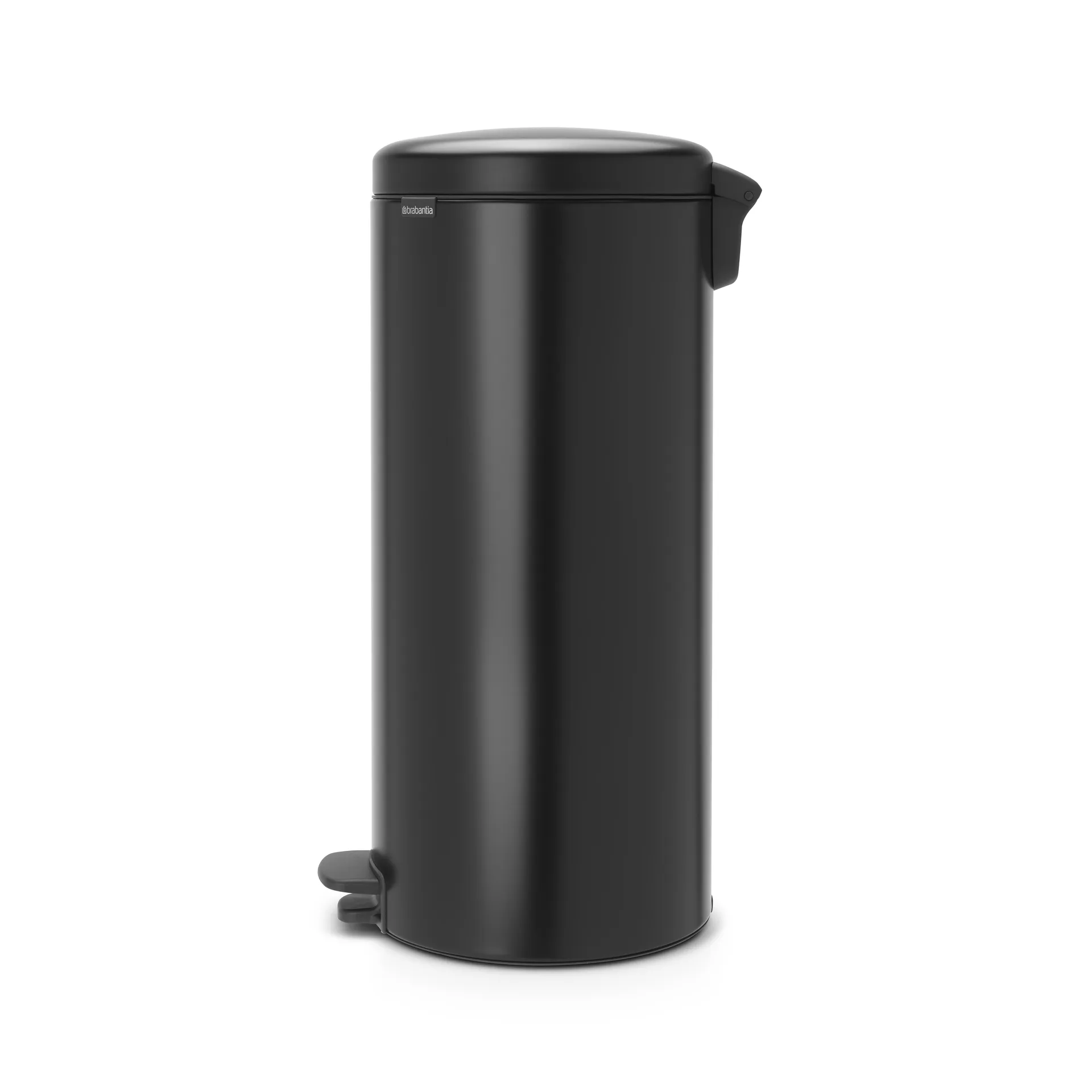 Cubo de pedal new Icon 30L, matt black (negro) Brabantia