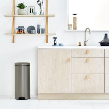 Cubo de pedal new Icon 30L - platino - Brabantia
