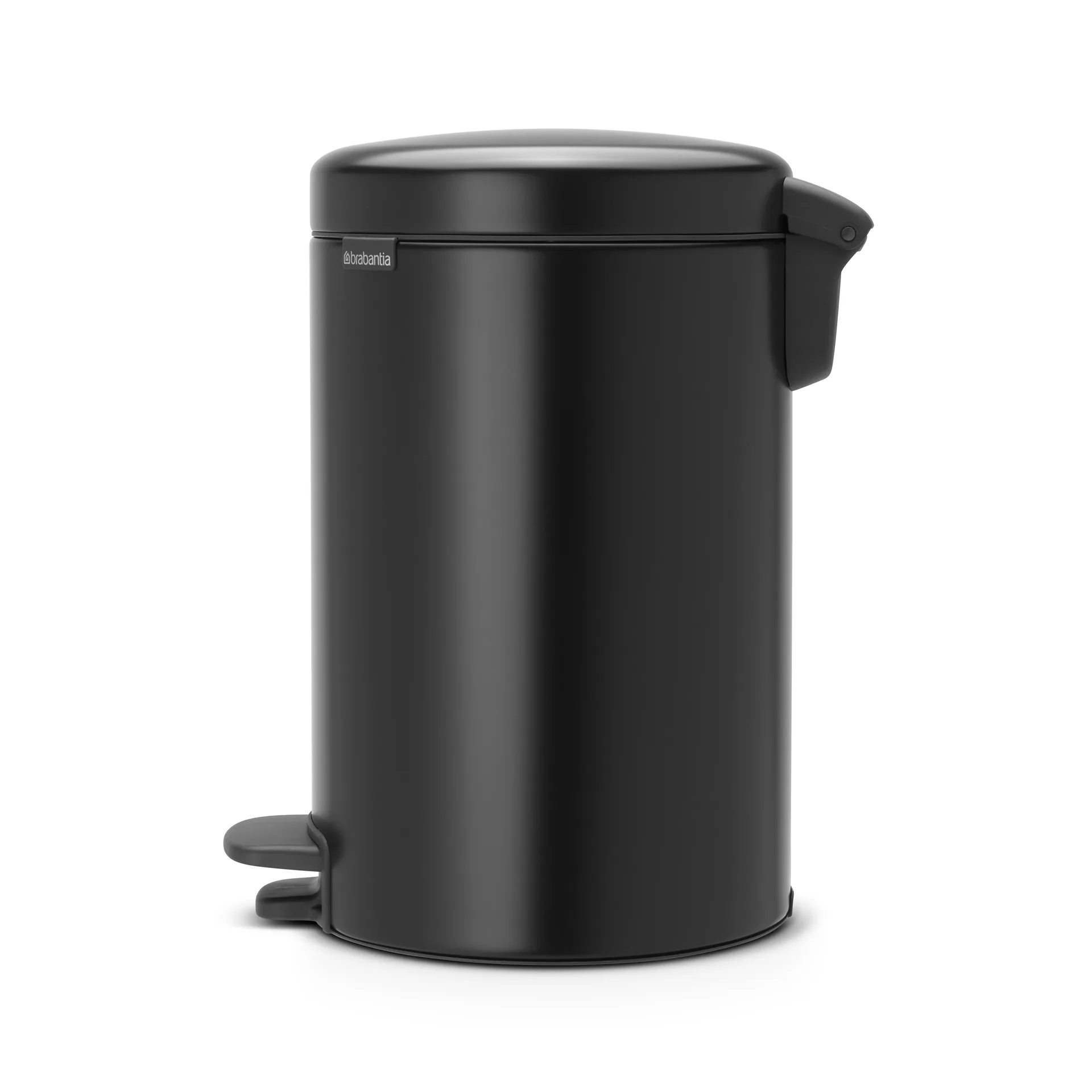 Cubo de pedal newIcon 12L, matt black (negro) Brabantia
