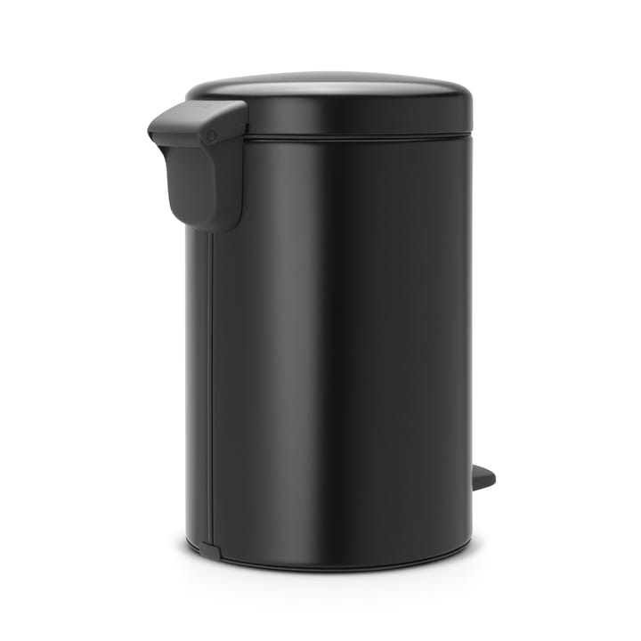 Cubo de pedal newIcon 12L - matt black (negro) - Brabantia