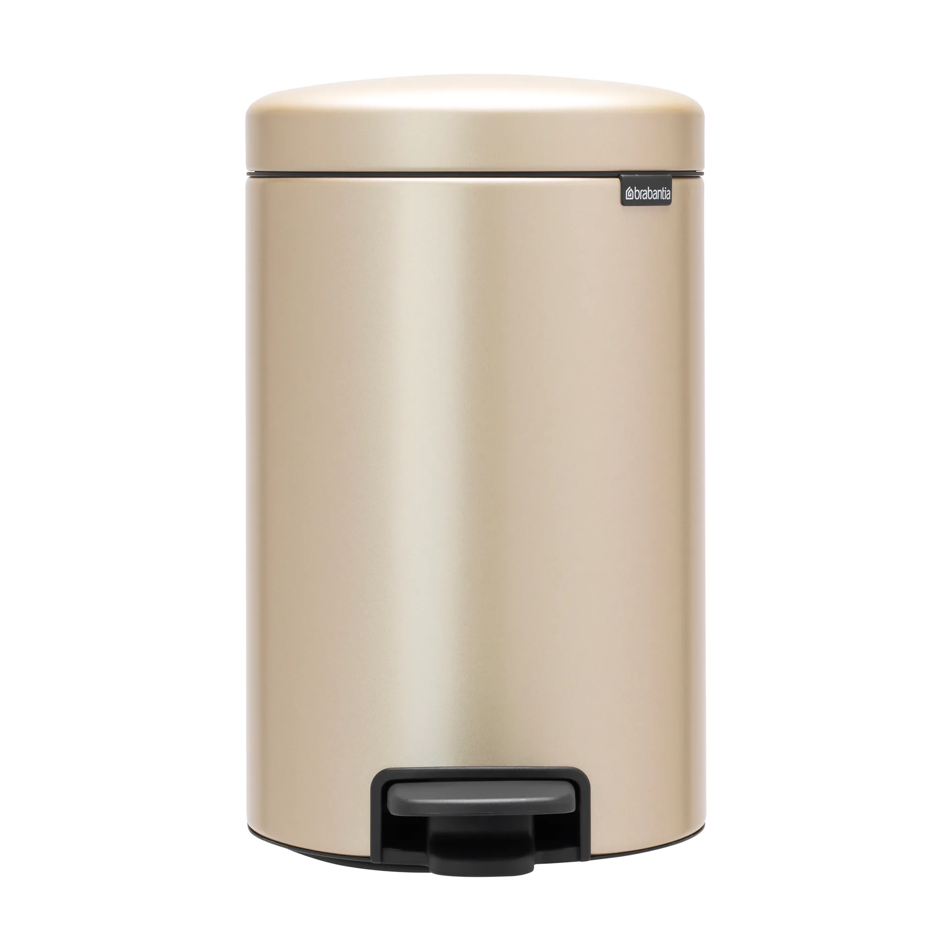 Cubo de pedal newIcon 12L, Metallic Gold Brabantia