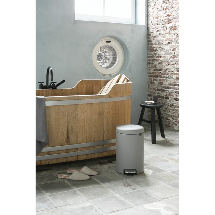 Cubo de pedal newIcon 12L, Mineral concrete grey Brabantia