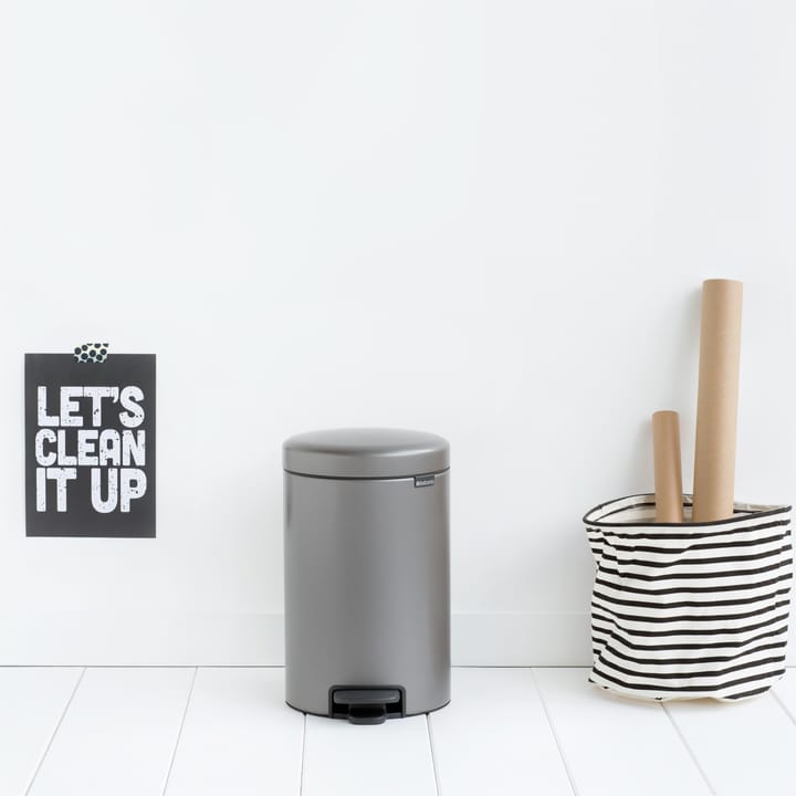 Cubo de pedal newIcon 12L, platinum Brabantia