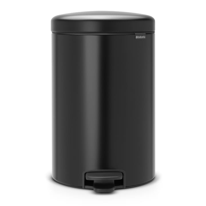 Cubo de pedal newIcon 20L - Matt black (negro) - Brabantia