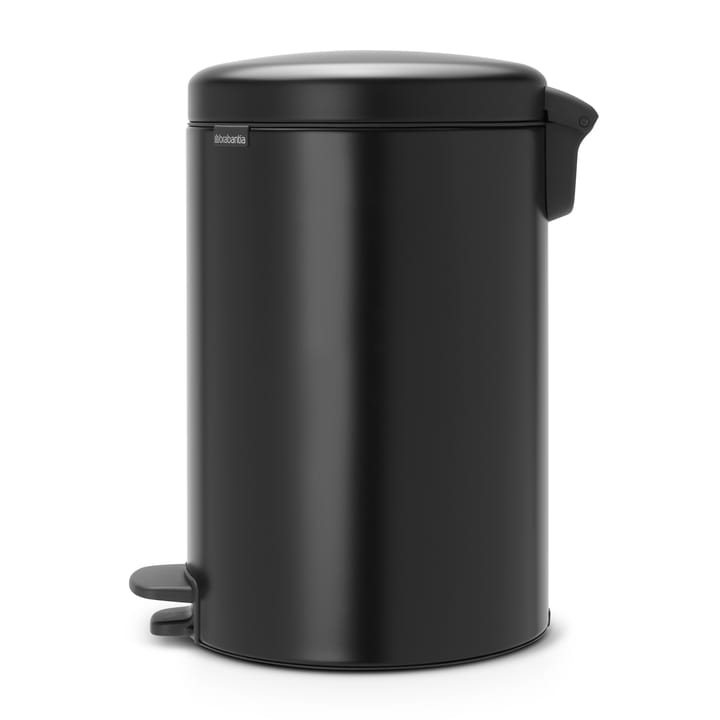 Cubo de pedal newIcon 20L, Matt black (negro) Brabantia