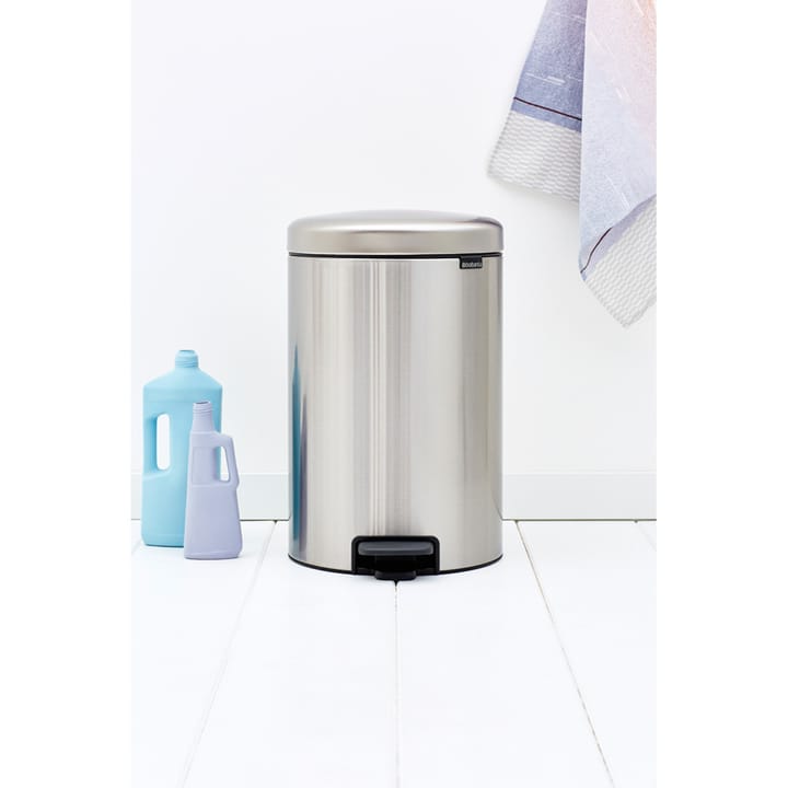 Cubo de pedal newIcon 20L, Matt steel fingerprint proof Brabantia