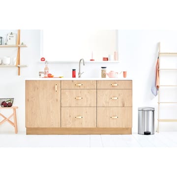 Cubo de pedal newIcon 20L - Matt steel fingerprint proof - Brabantia
