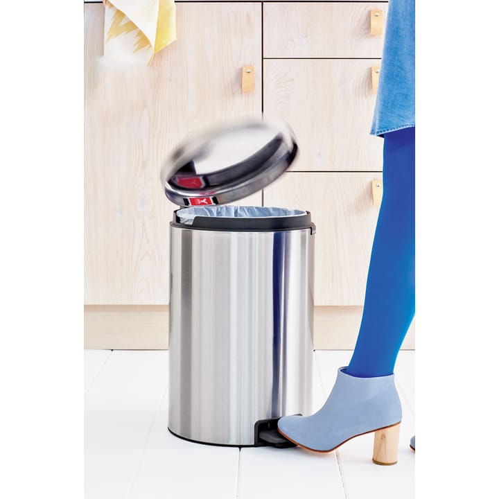 Cubo de pedal newIcon 20L, Matt steel fingerprint proof Brabantia