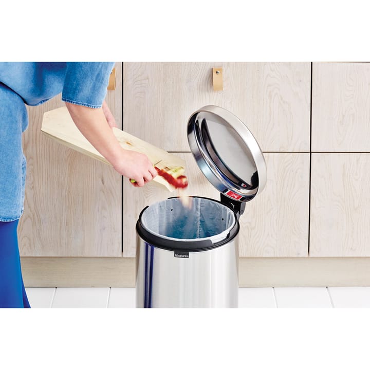 Cubo de pedal newIcon 20L, Matt steel fingerprint proof Brabantia