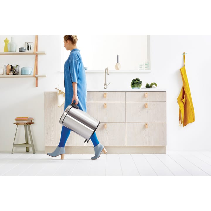 Cubo de pedal newIcon 20L, Matt steel fingerprint proof Brabantia