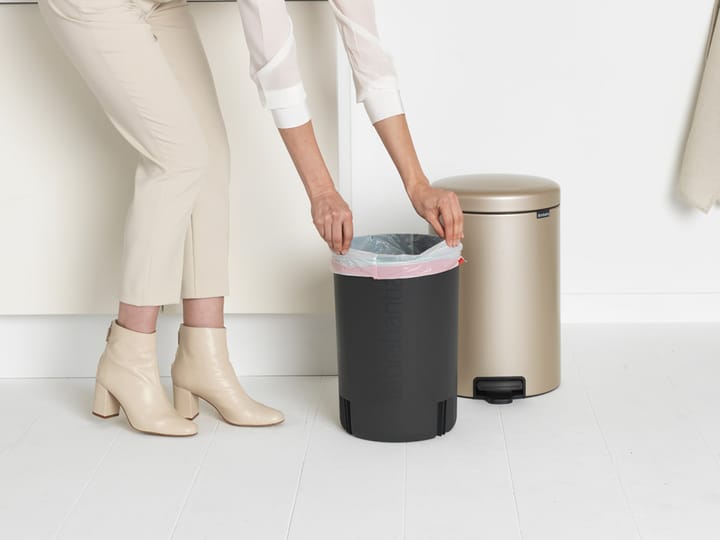 Cubo de pedal newIcon 20L, Metallic Gold Brabantia