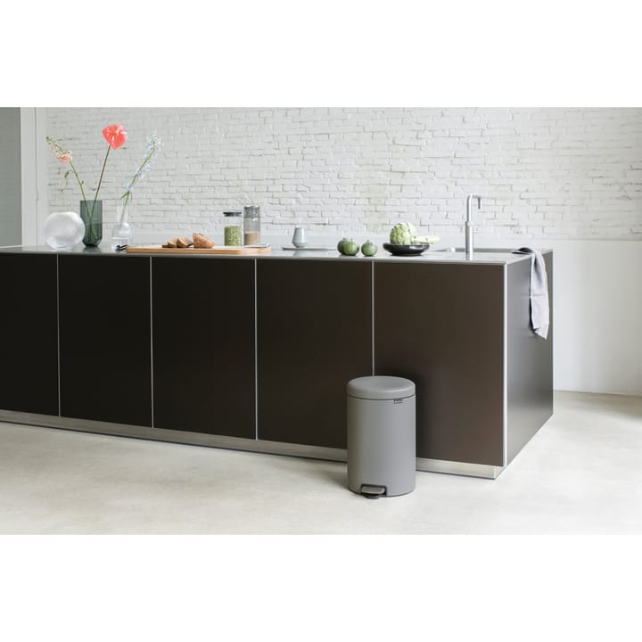 Cubo de pedal newIcon 20L, Mineral concrete grey Brabantia