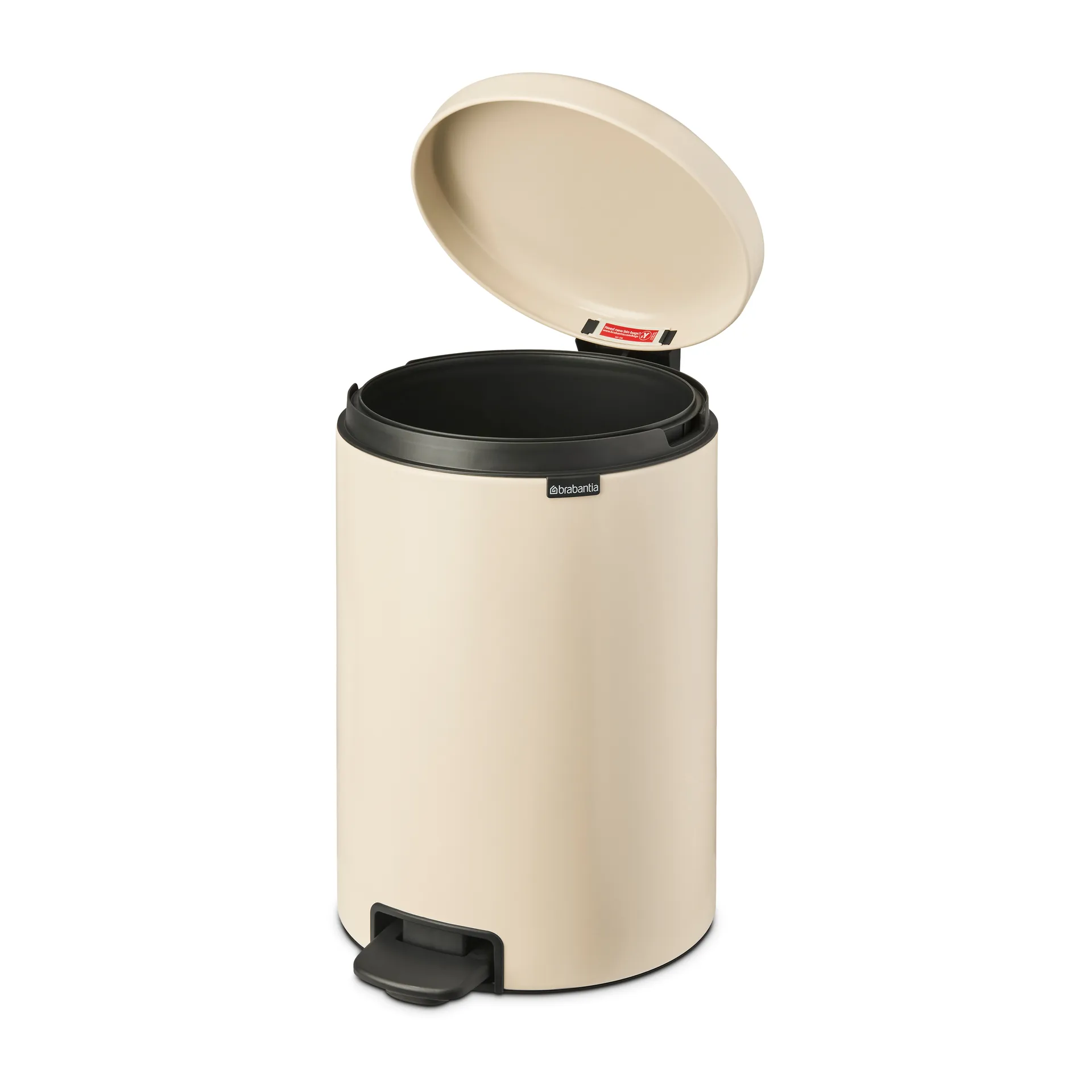 Cubo de pedal newIcon 20L, Soft beige Brabantia