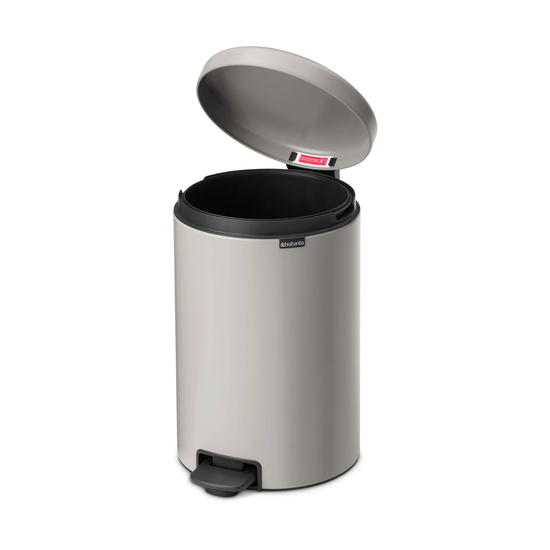 Cubo de pedal newIcon 20L, Soft grey Brabantia