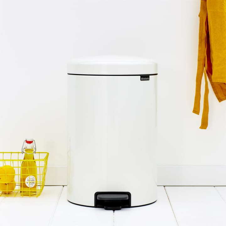 Cubo de pedal newIcon 20L, White (blanco) Brabantia