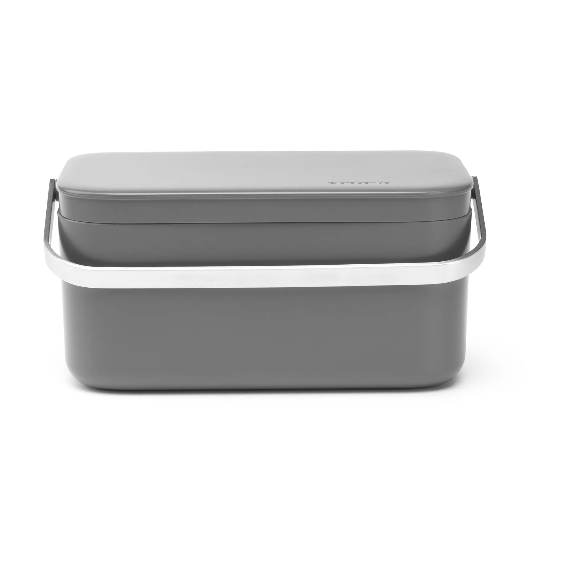 Cubo para restos de comida Sinkside 13x22 cm, gris oscuro Brabantia