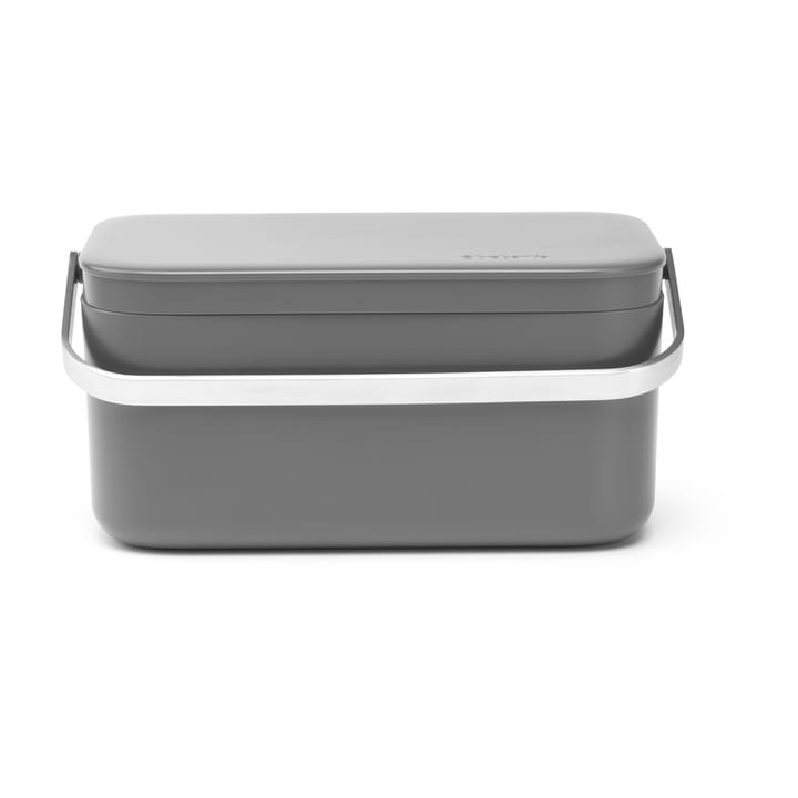 Cubo para restos de comida Sinkside 13x22 cm - gris oscuro - Brabantia