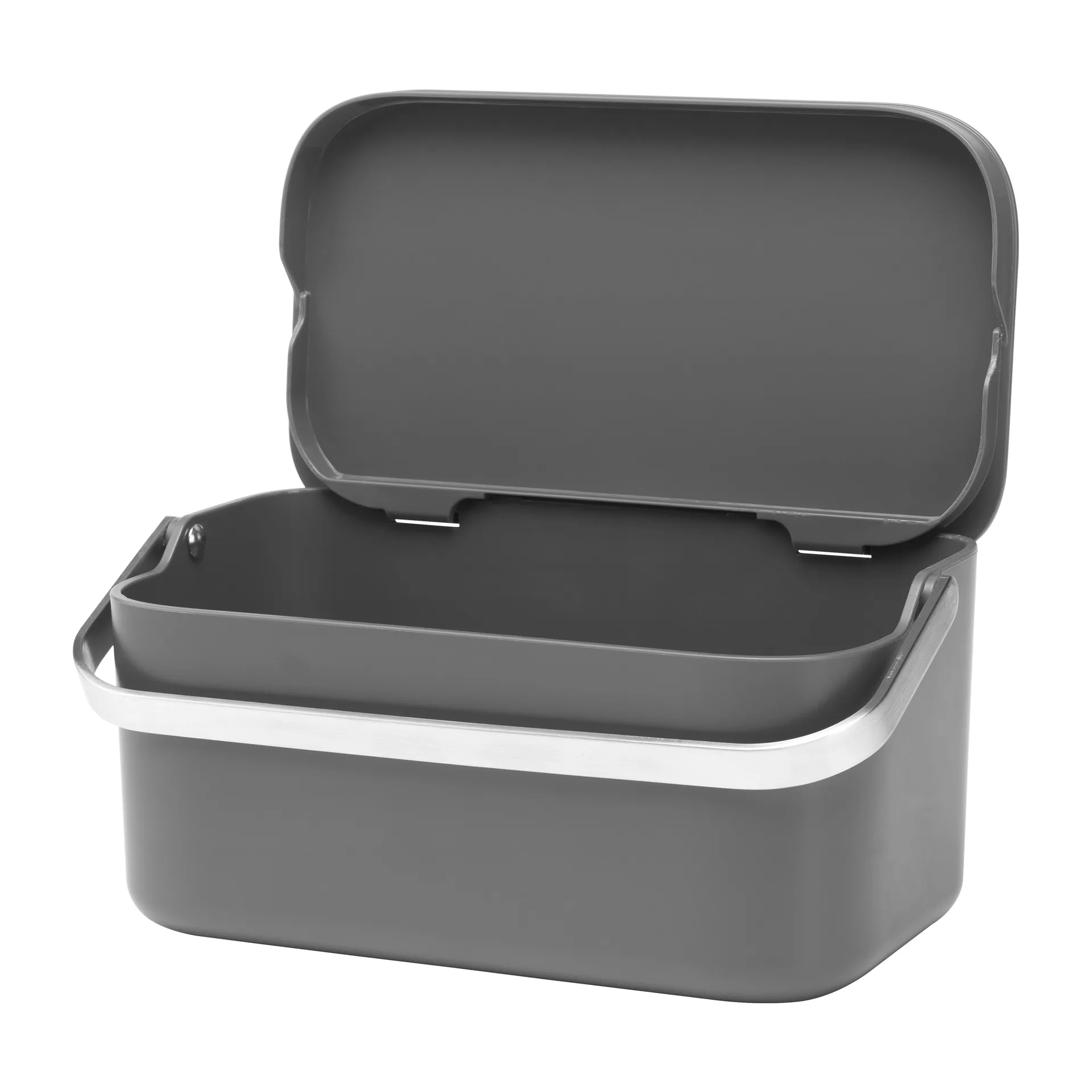 Cubo para restos de comida Sinkside 13x22 cm, gris oscuro Brabantia