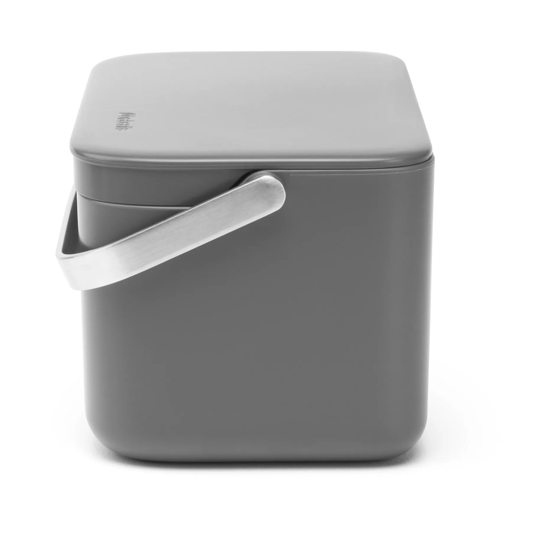 Cubo para restos de comida Sinkside 13x22 cm, gris oscuro Brabantia