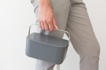 Cubo para restos de comida Sinkside 13x22 cm - gris oscuro - Brabantia