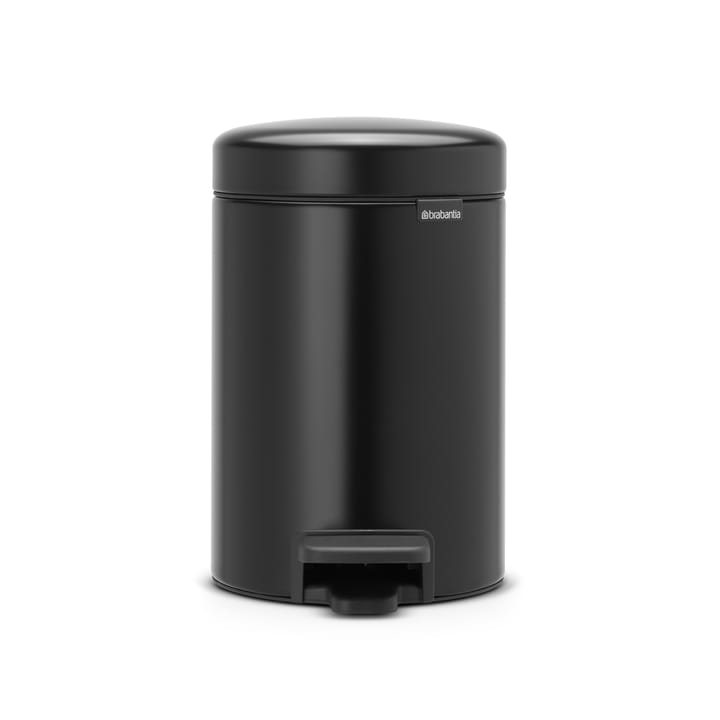 Cubo pedal newIcon 3L - Matt black (negro) - Brabantia