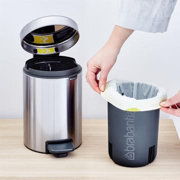 Cubo pedal newIcon 3L - Matt steel - Brabantia
